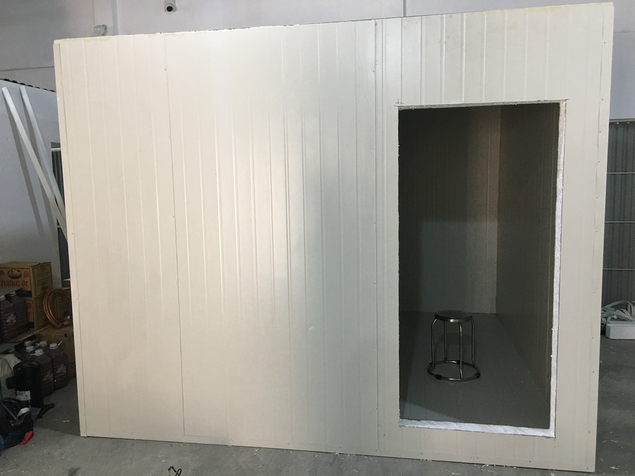 Lắp đặt kho lạnh xúc xích đồ ăn vặt tại Ninh Bình Lắp đặt kho lạnh xúc xích đồ ăn vặt tại Ninh Bình